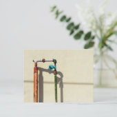 Carte Postale Tuyaux rouillés (Debout devant)