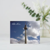 Carte Postale tv turm berlin (Debout devant)