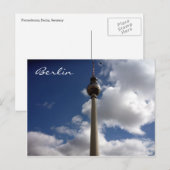 Carte Postale tv turm berlin (Devant / Derrière)