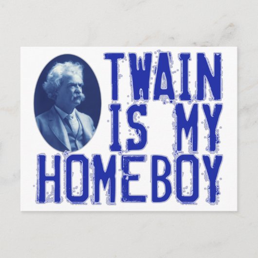 Carte Postale Twain Est Mon Enfant (Devant)