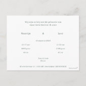 Carte Postale Tweeling Baby Naissance Apot de la Meilleure Muiss (Dos)