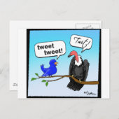 Carte Postale Tweet (Devant / Derrière)