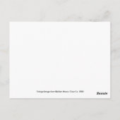 Carte Postale Tweet Tweet Tweet (Dos)