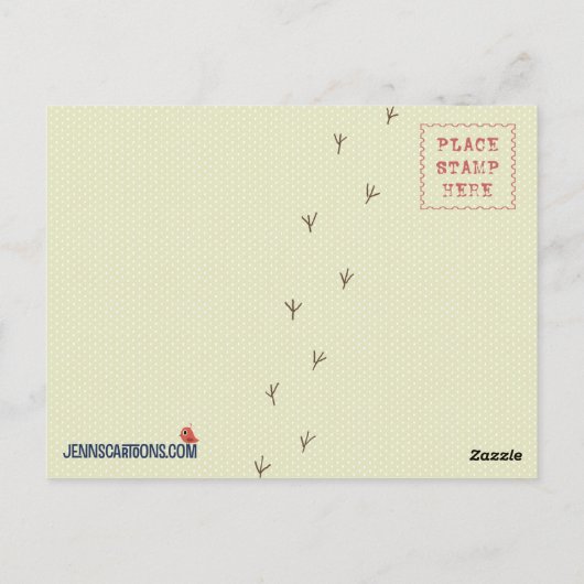 Carte Postale Tweeter (Dos)