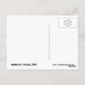 Carte Postale Tweeter (Dos)