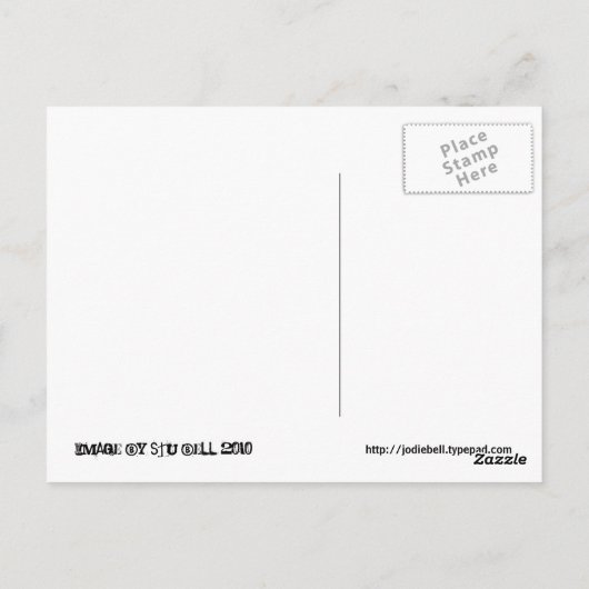 Carte Postale Tweeter (Dos)