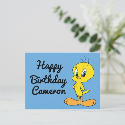 Carte Postale TWEETY™ | Clever Bird (Debout devant)