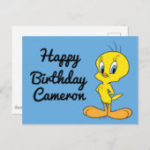 Carte Postale TWEETY™ | Clever Bird (Devant / Derrière)