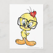 Carte Postale TWEETY™ Nerd (Devant)