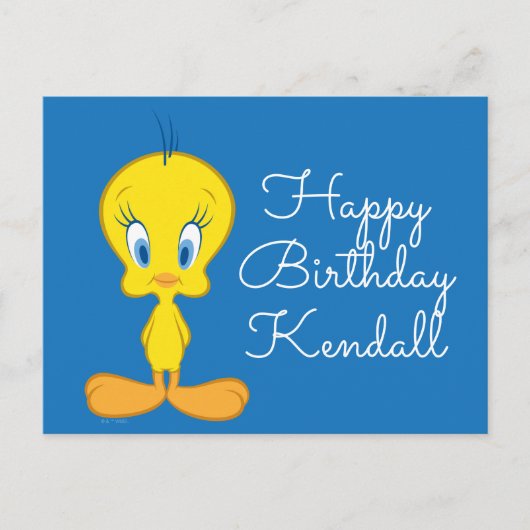 Carte Postale TWEETY™ | Petit Oiseau Innocent (Devant)