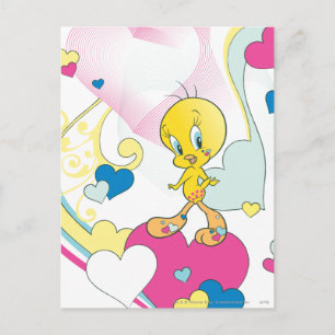Carte Postale TWEETY™ sur le coeur