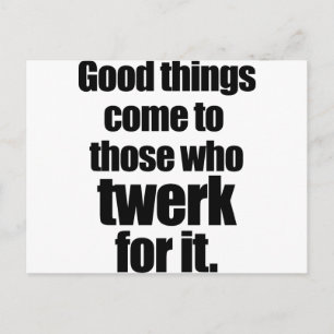 Carte Postale Twerk