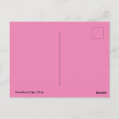 Carte postale TWICE Chaeyoung Version fraise (Dos)