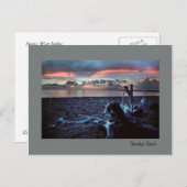 Carte Postale Twilight des Caraïbes (Devant / Derrière)