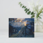 Carte Postale Twilight Fantasies by Edward Robert Hughes (Debout devant)