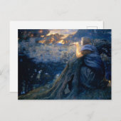 Carte Postale Twilight Fantasies by Edward Robert Hughes (Devant / Derrière)