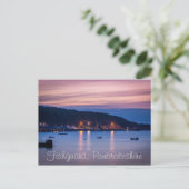 Carte postale twilight Fishguard Pembrokeshire Wal (Debout devant)