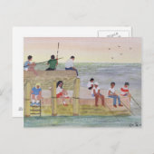 Carte Postale Twilight Fishing 1988 (Devant / Derrière)