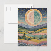 Carte Postale Twilight Hillside (Devant / Derrière)