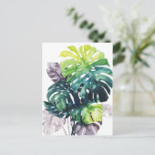 Carte Postale Twilight Palms - Feuille Fendue (Debout devant)