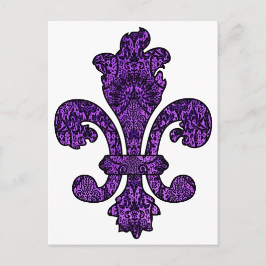 Carte Postale Twilight Violet Goth (Devant)