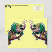 Carte postale Twin Dragons (Devant / Derrière)