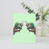 Carte postale Twin Dragons (Debout devant)