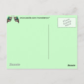 Carte postale Twin Dragons (Dos)