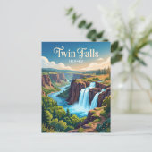 Carte Postale Twin Falls Idaho (Debout devant)