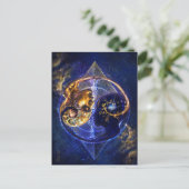 Carte Postale Twin flame balance artwork (Debout devant)