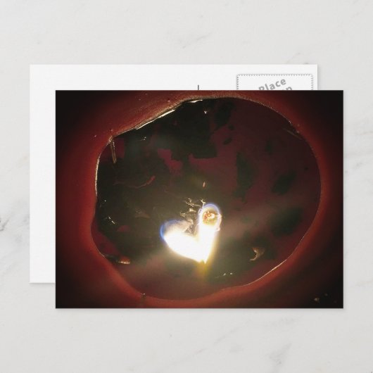 Carte Postale Twin Flame Heart (Devant / Derrière)