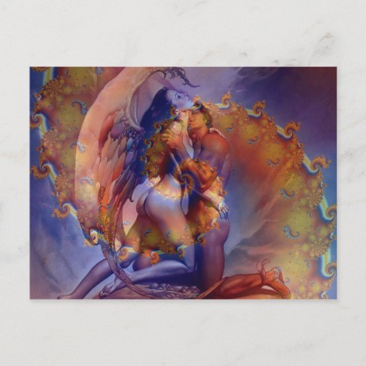 Carte Postale Twin Flame Love (Devant)