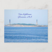 Carte postale Twin Lighthouse (Devant)