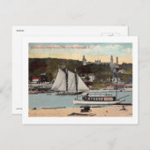 Carte Postale Twin Lights, Highlands, NJ Vintage (Devant / Derrière)