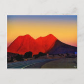 Carte Postale Twin Peaks ou Sister Peaks, Alpine, TX (Devant)