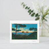 Carte Postale Twin Rocks sur la côte de l'Oregon (Debout devant)