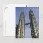 Carte Postale twin tours kl border (Devant / Derrière)