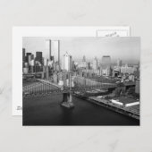 Carte Postale Twin Towers: 1991 (Devant / Derrière)