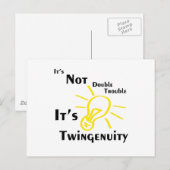 Carte Postale Twingenuité (Devant / Derrière)