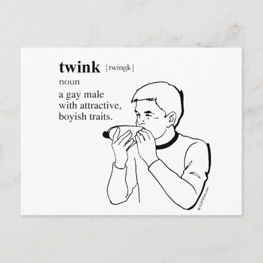 CARTE POSTALE TWINK (Devant)