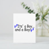Carte Postale Twins It a Boy and a Boy (Debout devant)