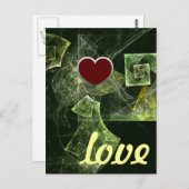 Carte Postale Twisted Balance Love (Devant / Derrière)