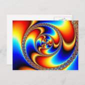 Carte Postale Twisted - Fractal Postcard (Devant / Derrière)