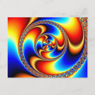 Carte Postale Twisted - Fractal Postcard