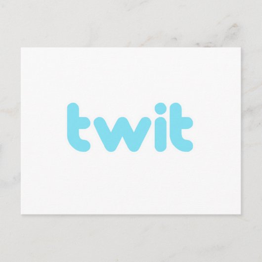 Carte Postale twit (Devant)
