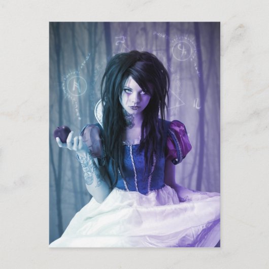 Carte postale "Twizted White" (Devant)