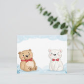 Carte Postale Two Bears (Debout devant)