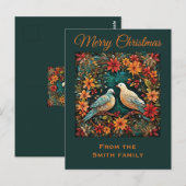 Carte Postale Two Turtle Doves (Devant / Derrière)