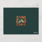 Carte Postale Two Turtle Doves (Dos)