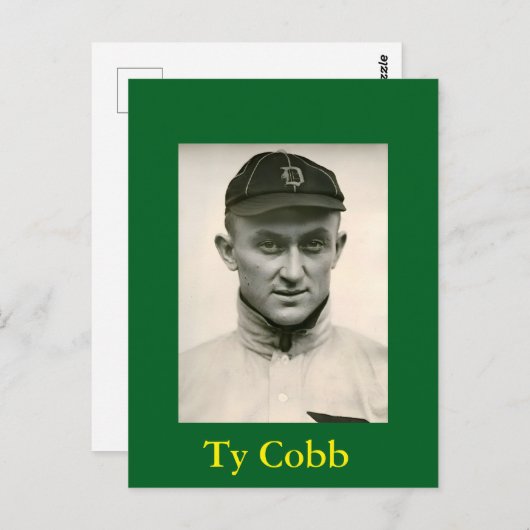 Carte Postale Ty Cobb Wall Art Tapestery (Devant / Derrière)